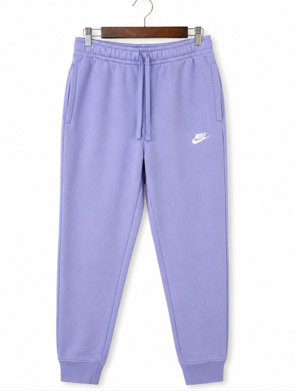 Nike Lavender Fleece Jogger Sweatpants Women’s Medium Purple Athletic Pants